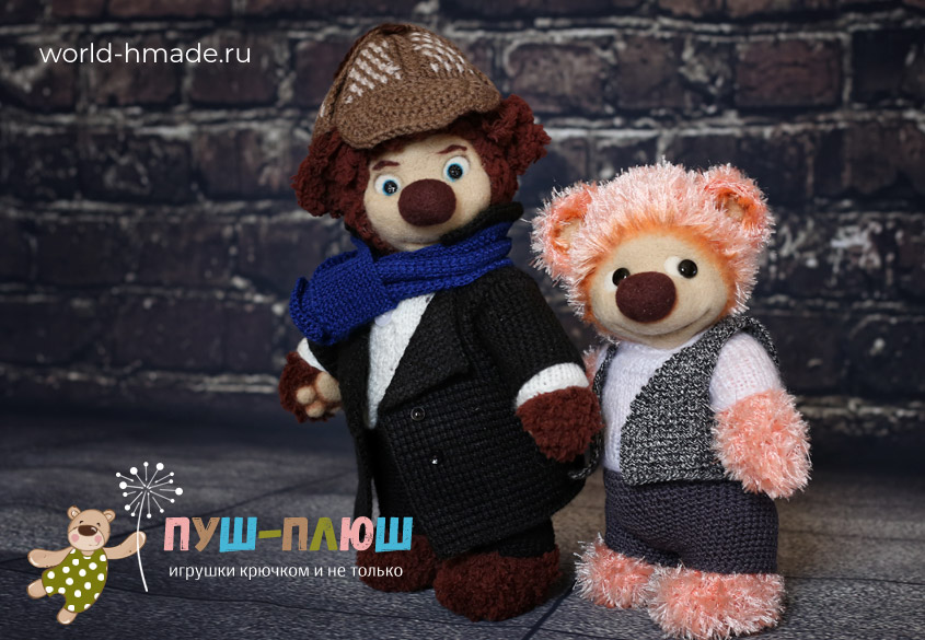 Мишка крючком. Из опыта вязания игрушек.